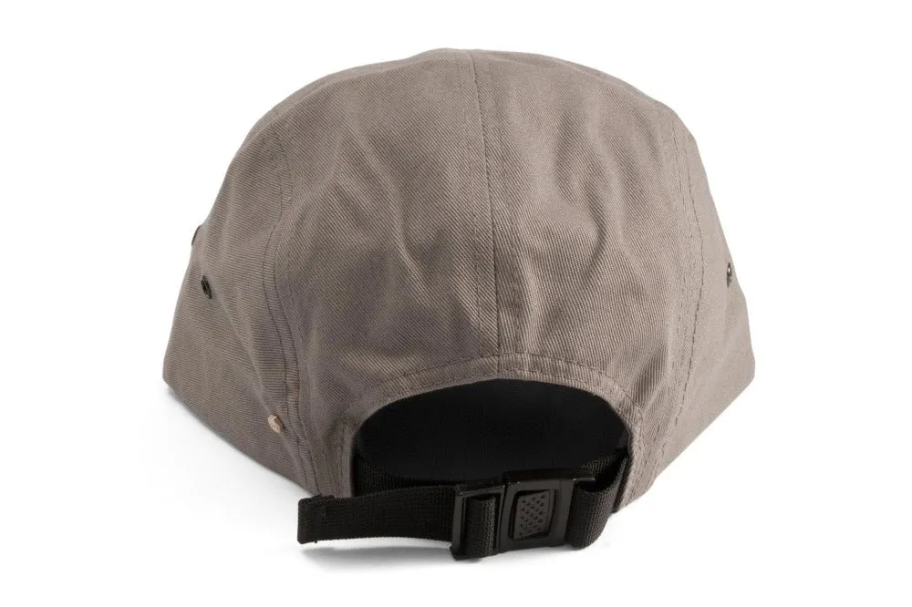 #199 - Basecap 5-Panel Checkerboard grey