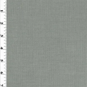 3 YD PC-Gray Cotton/Poly Suiting Fabric