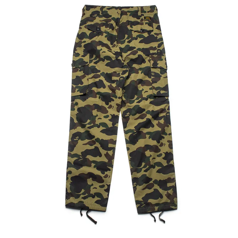 A Bathing Ape 1st Camo 6 Pocket Pant - Green