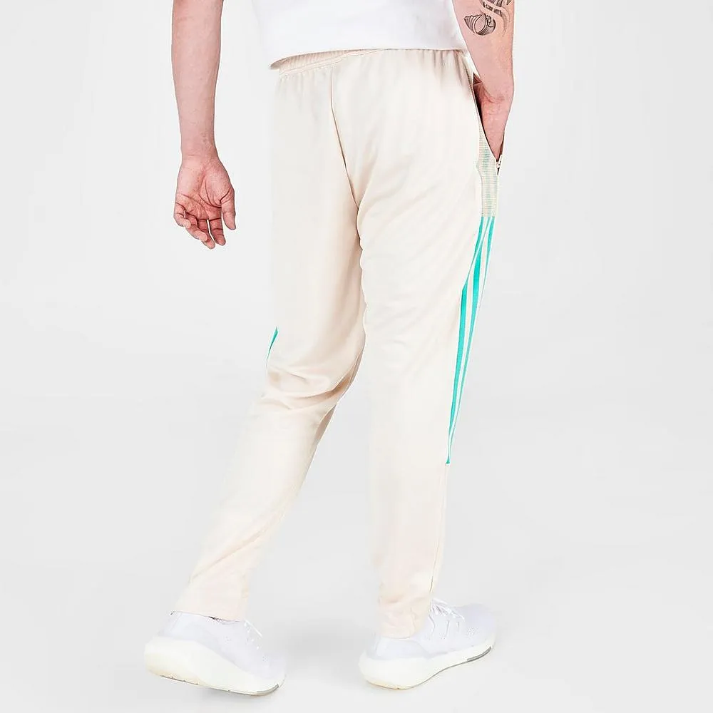 Adidas Men's Tiro Reflective Track Pants - Wonder White / Mint