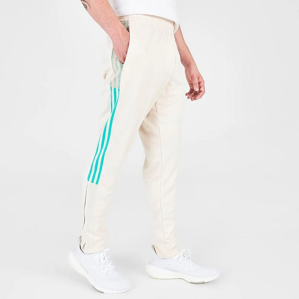 Adidas Men's Tiro Reflective Track Pants - Wonder White / Mint