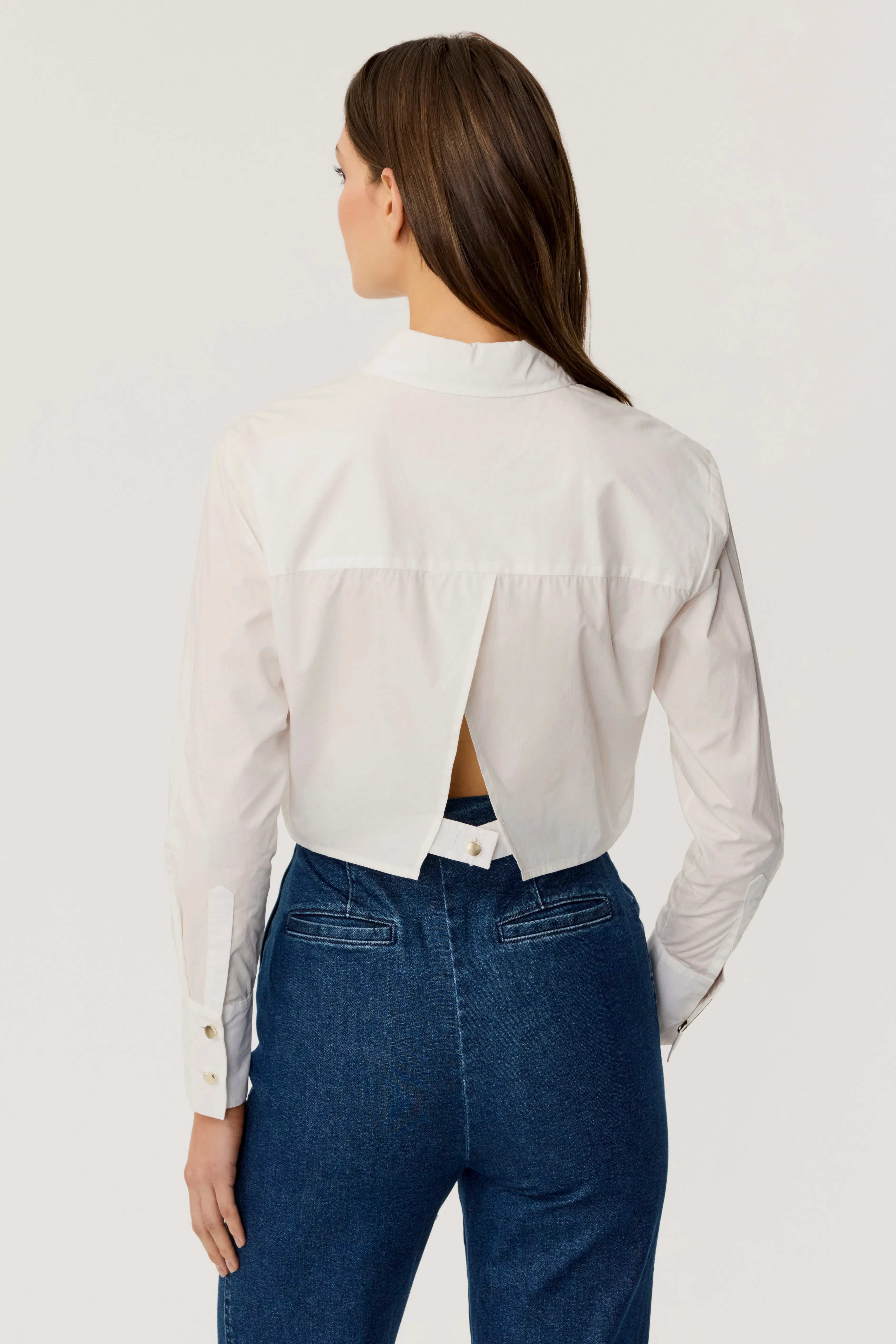 Anna Open Back Shirt