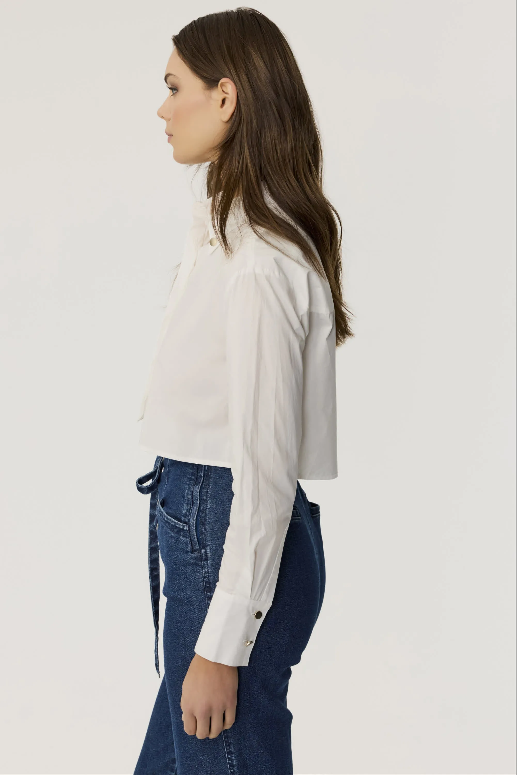 Anna Open Back Shirt