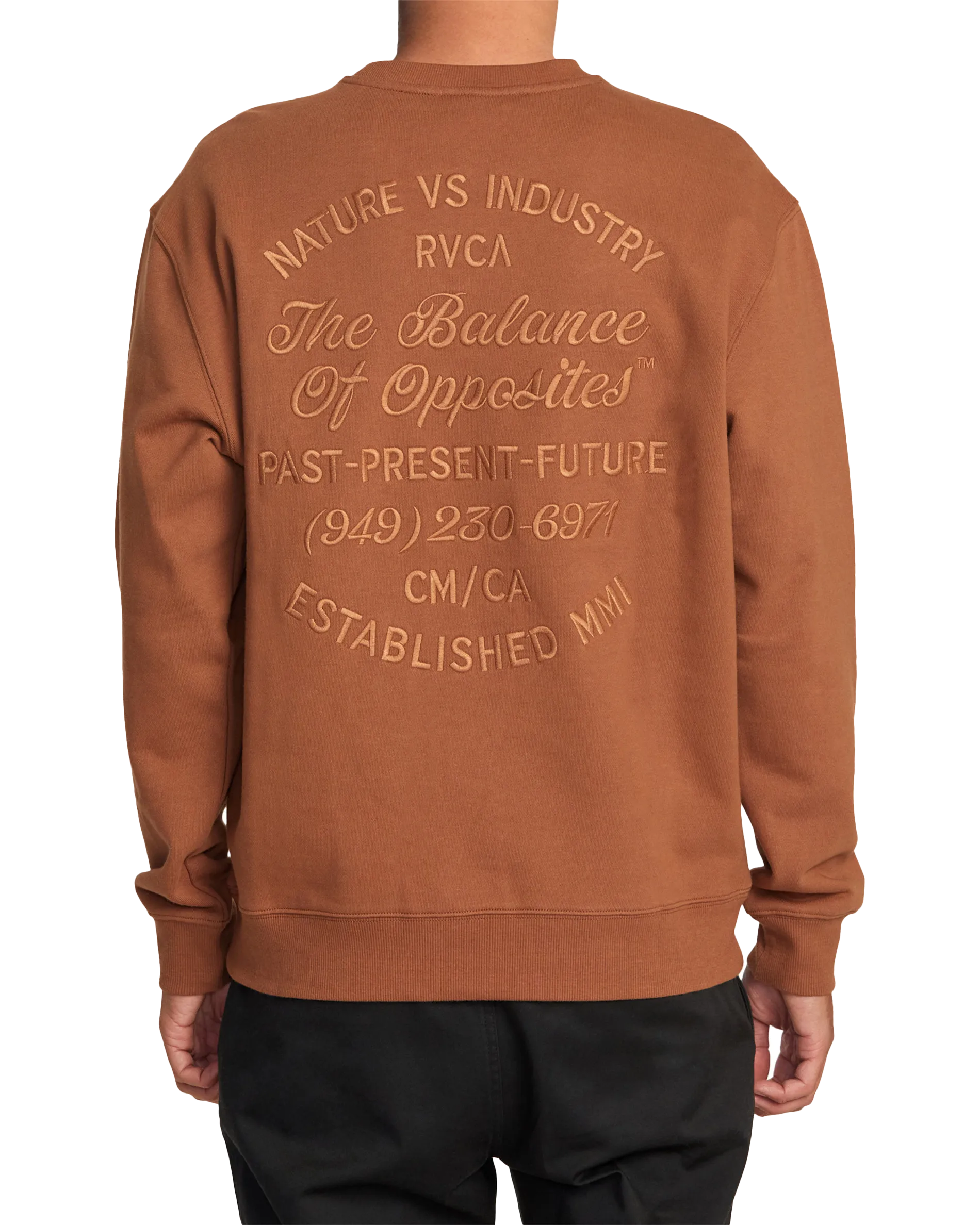 Balance Cafe Sweatshirt in Rawhide