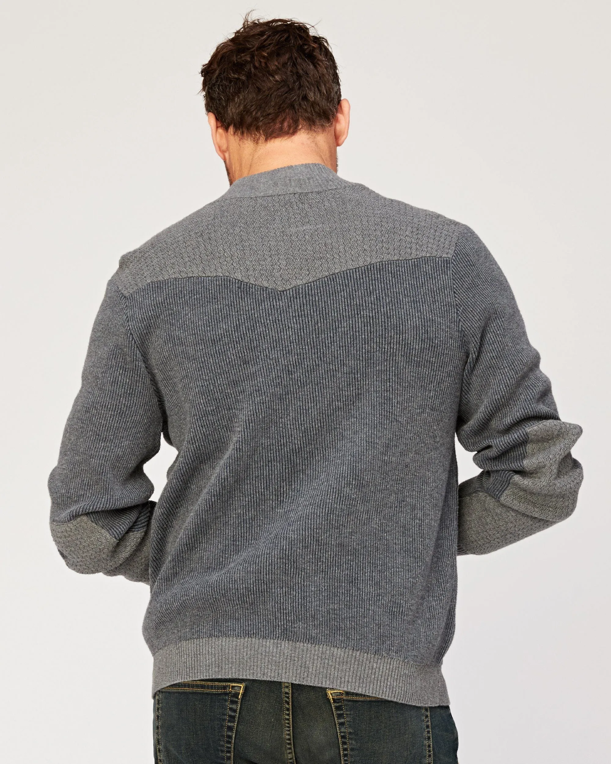 Beacon Full-Zip Mock Sweater