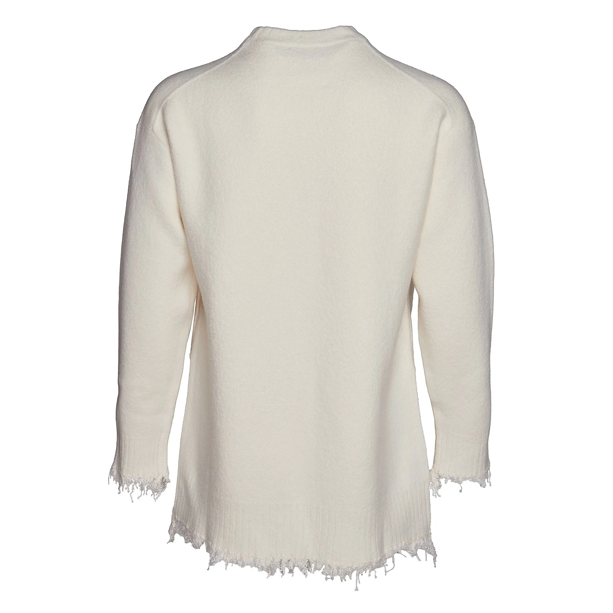 Boiled Wool Knit Jumper