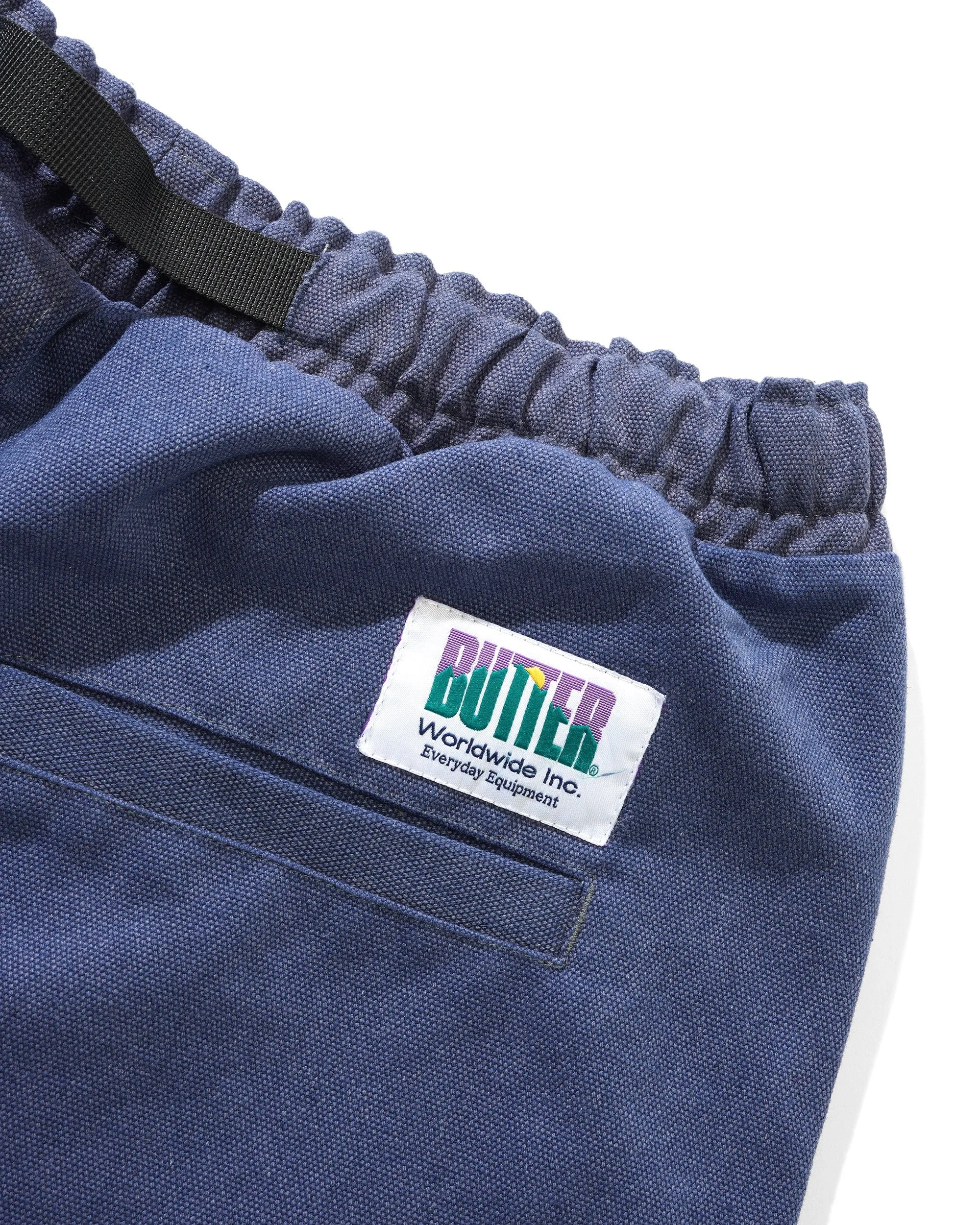 Butter Goods - Washed Canvas Patchwork Pants (Washed Navy) *SALE