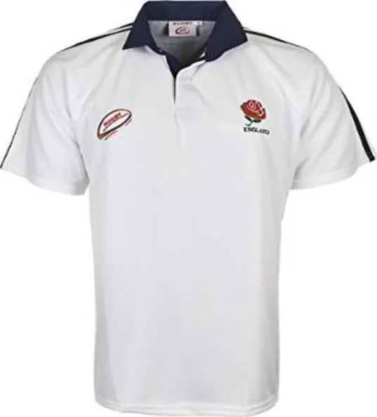 Buy Mens England Rugby Shirts Half Sleeve T-Shirts |White|