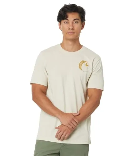 Carhartt 106730 Men's Relaxed Fit Lightweight Short-Sleeve Logo Graphic T-Shirt