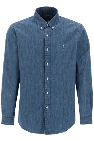 Custom Fit Shirt Lightweight Denim