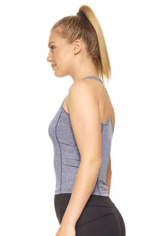 Flex Performance Cropped Racerback Tank