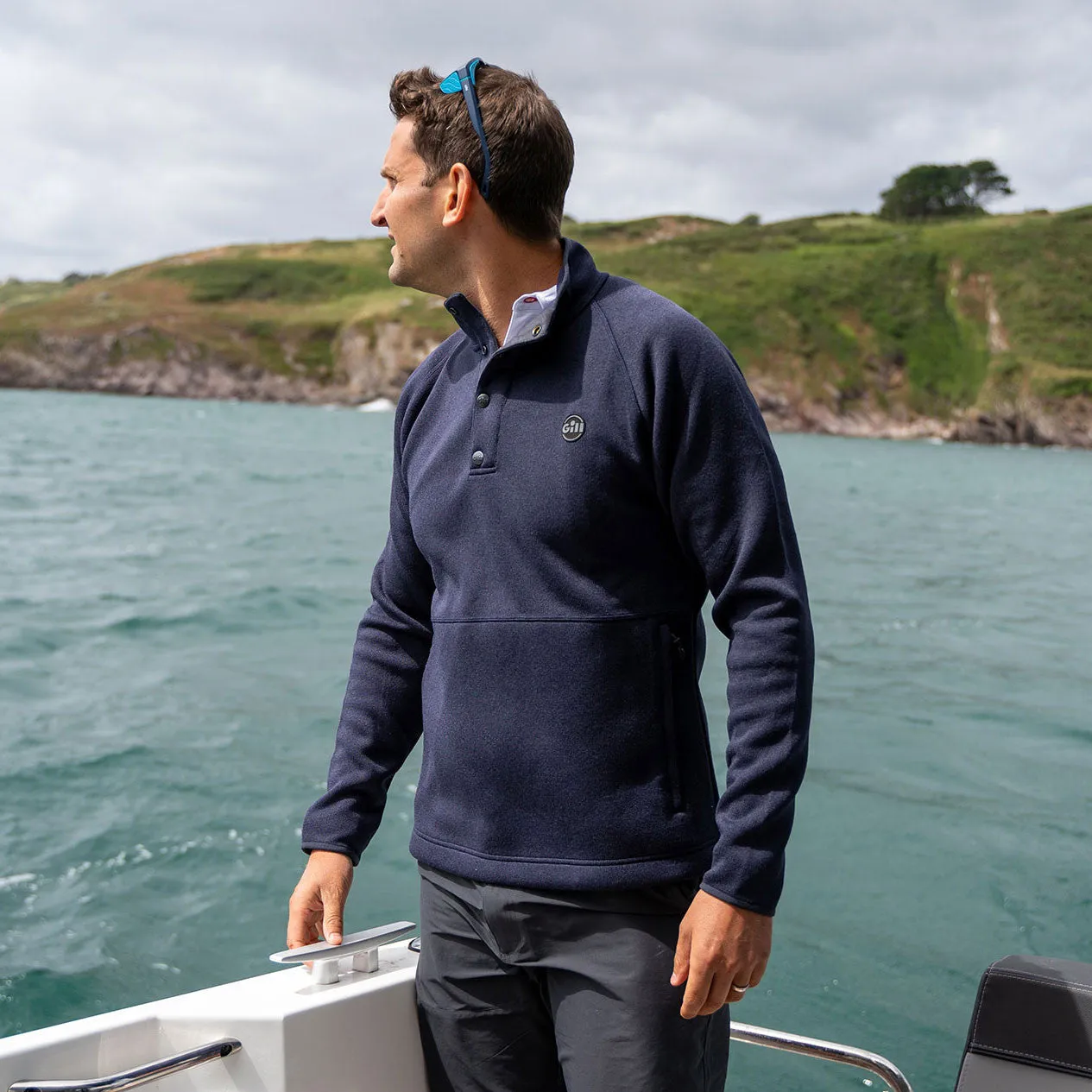 Gill Mens Fisher Fleece Navy