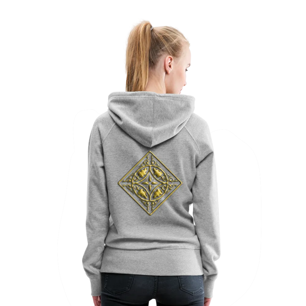 Gold Diamond 2 Women’s Premium Hoodie