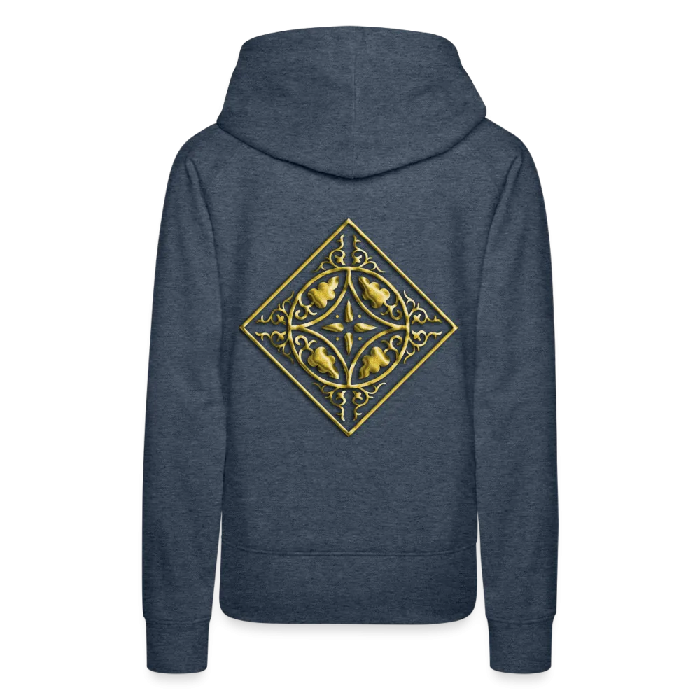 Gold Diamond 2 Women’s Premium Hoodie