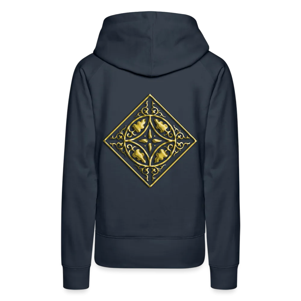 Gold Diamond 2 Women’s Premium Hoodie