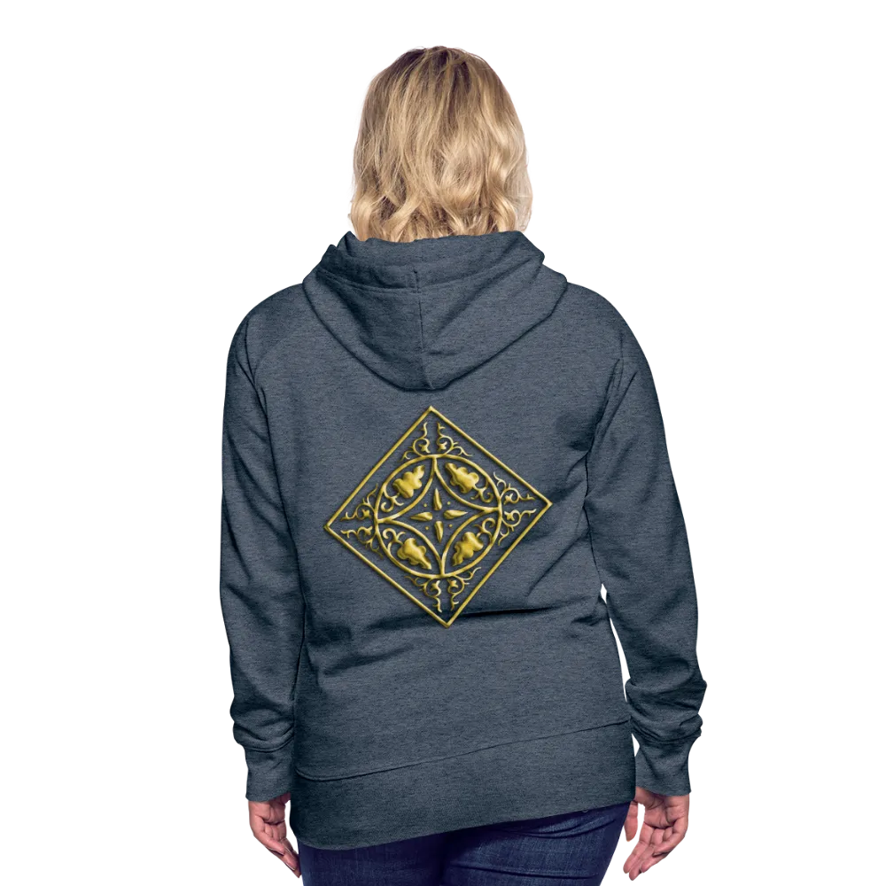 Gold Diamond 2 Women’s Premium Hoodie