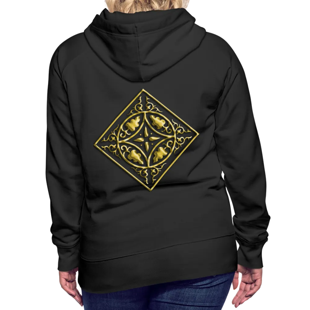 Gold Diamond 2 Women’s Premium Hoodie