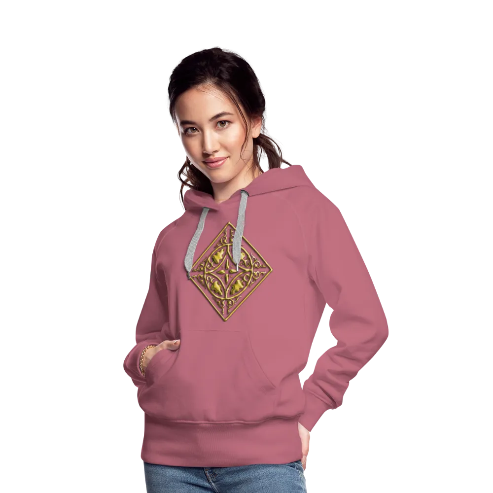 Gold Diamond 2 Women’s Premium Hoodie