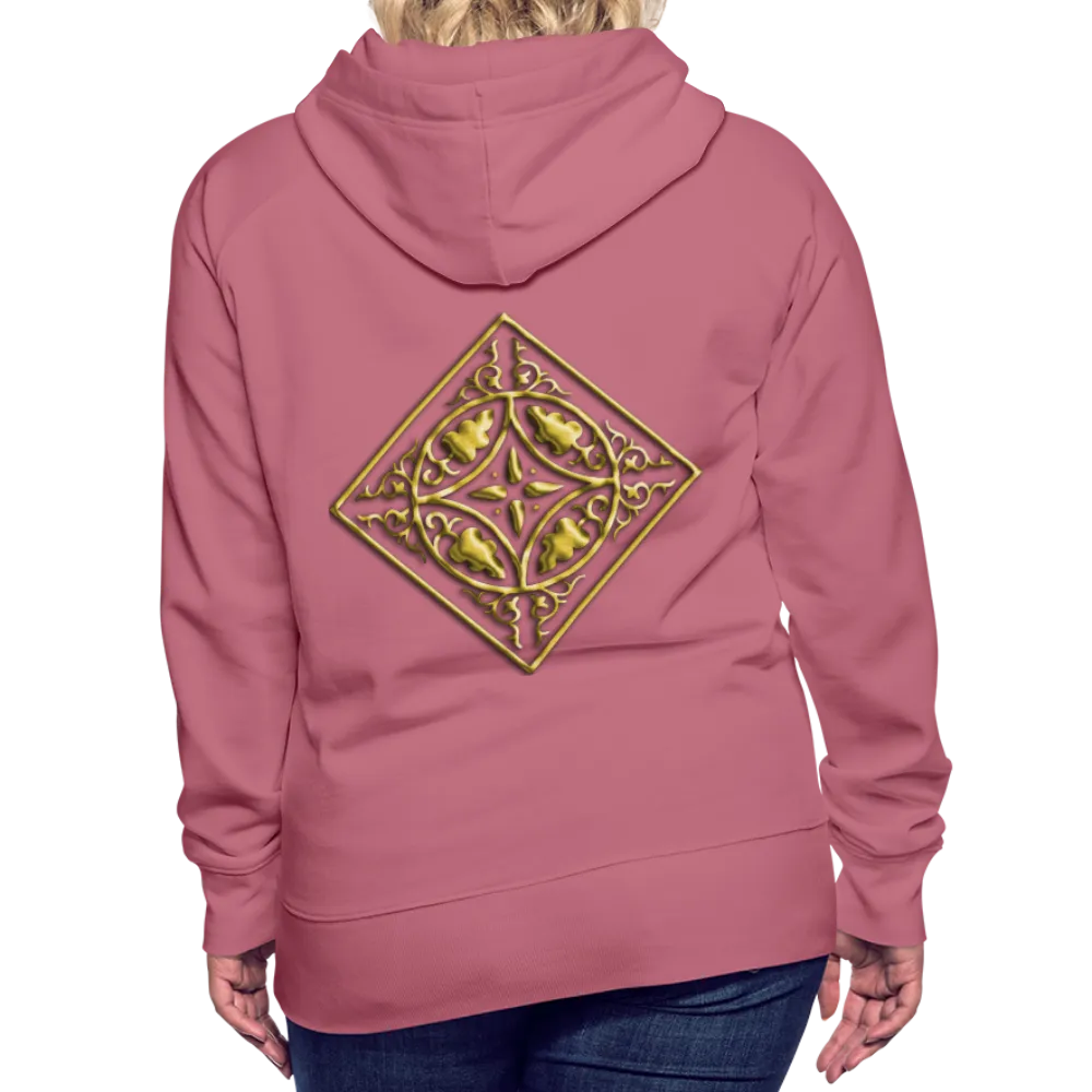 Gold Diamond 2 Women’s Premium Hoodie