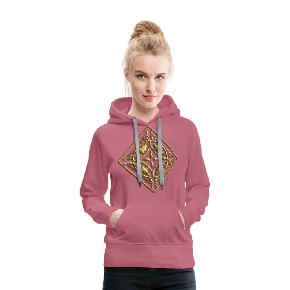 Gold Diamond 2 Women’s Premium Hoodie