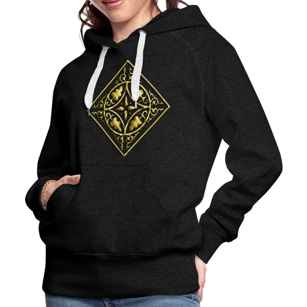 Gold Diamond 2 Women’s Premium Hoodie