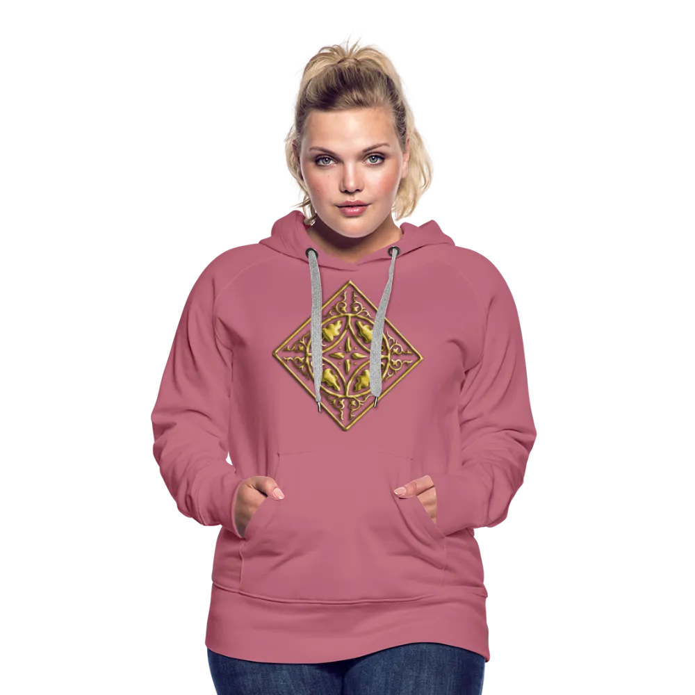 Gold Diamond 2 Women’s Premium Hoodie