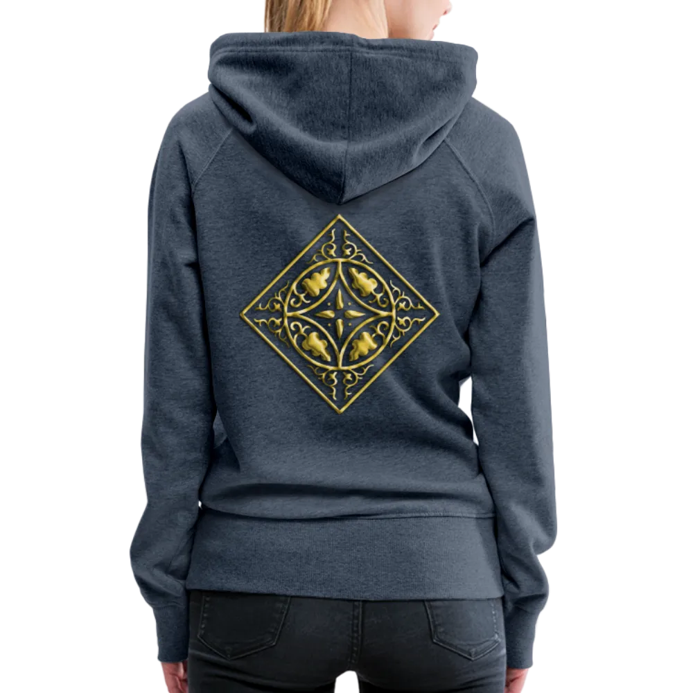 Gold Diamond 2 Women’s Premium Hoodie