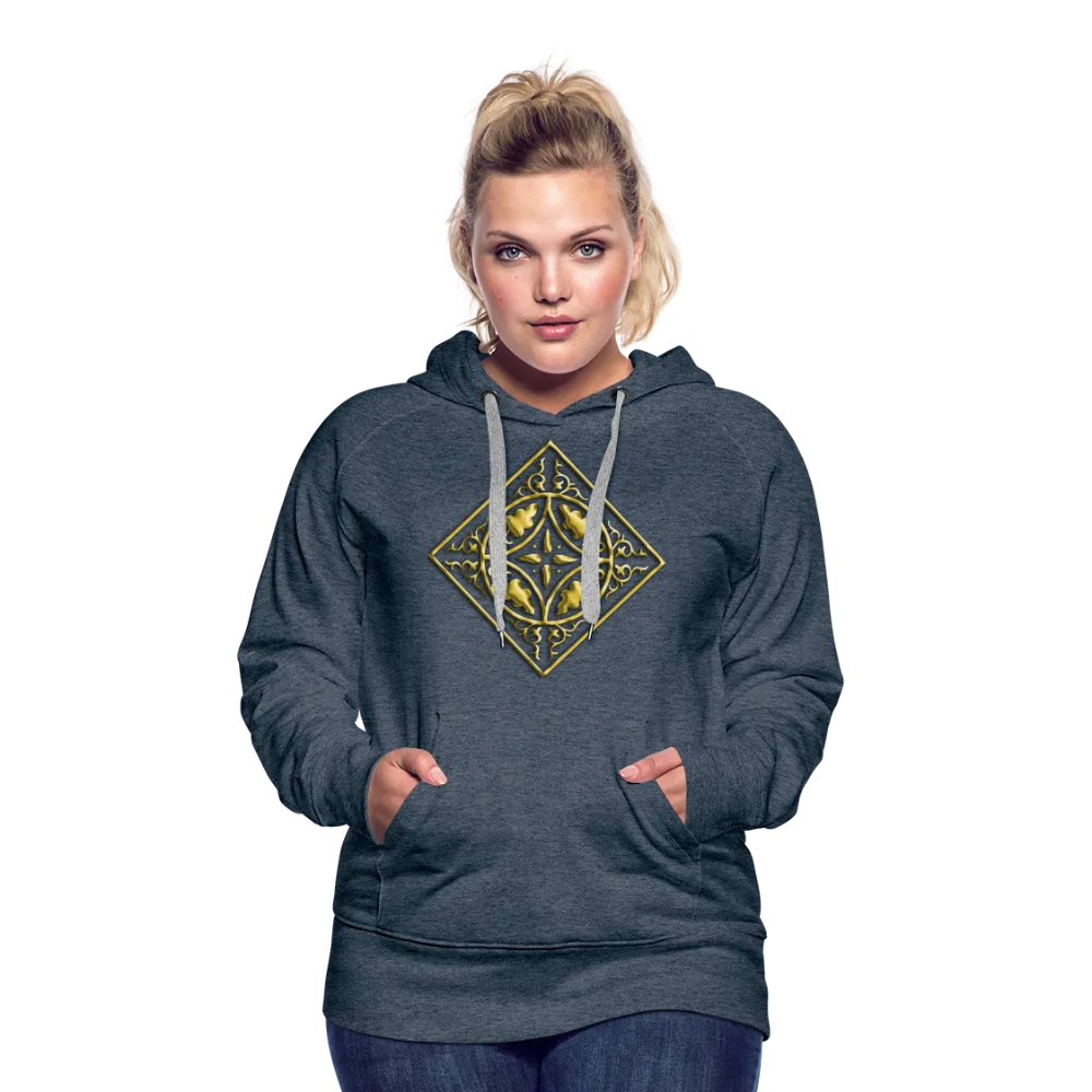 Gold Diamond 2 Women’s Premium Hoodie