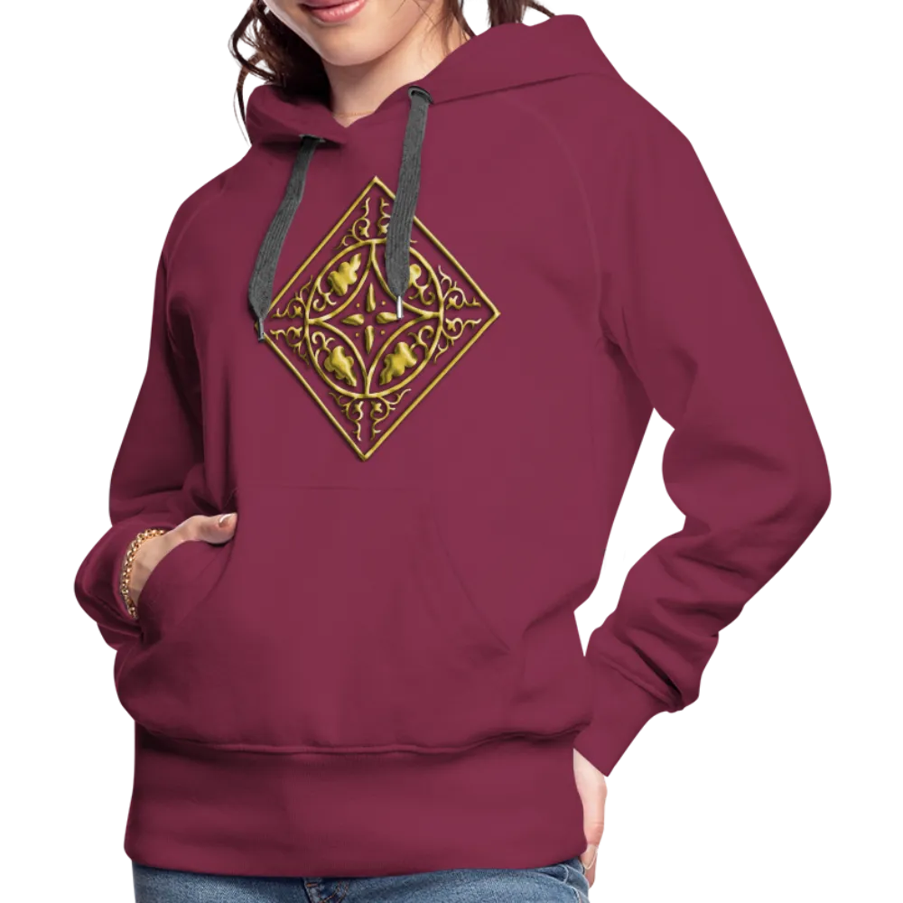 Gold Diamond 2 Women’s Premium Hoodie