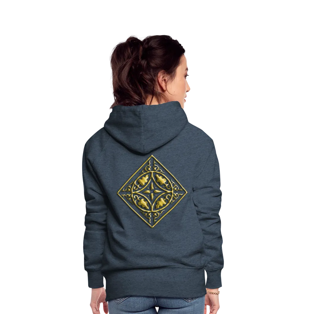 Gold Diamond 2 Women’s Premium Hoodie