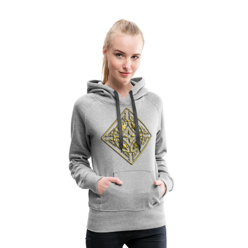 Gold Diamond 2 Women’s Premium Hoodie