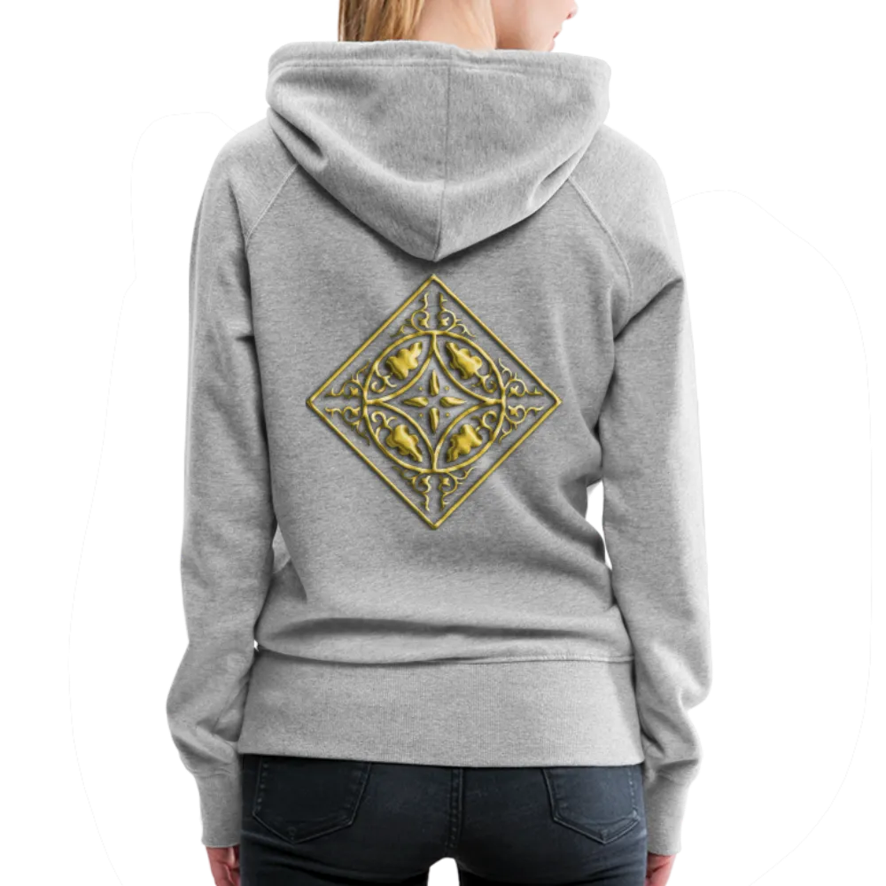 Gold Diamond 2 Women’s Premium Hoodie