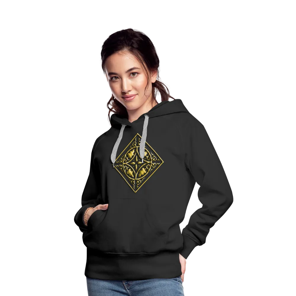 Gold Diamond 2 Women’s Premium Hoodie