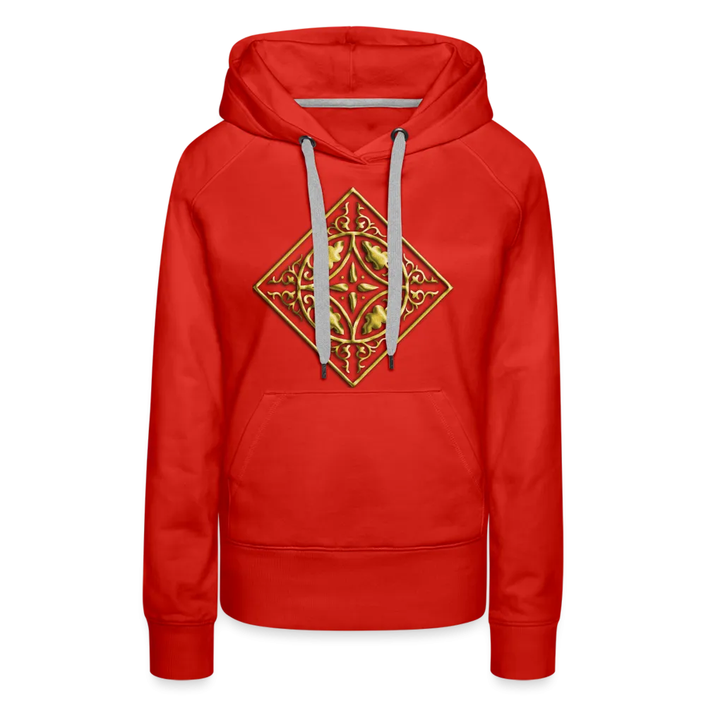 Gold Diamond 2 Women’s Premium Hoodie