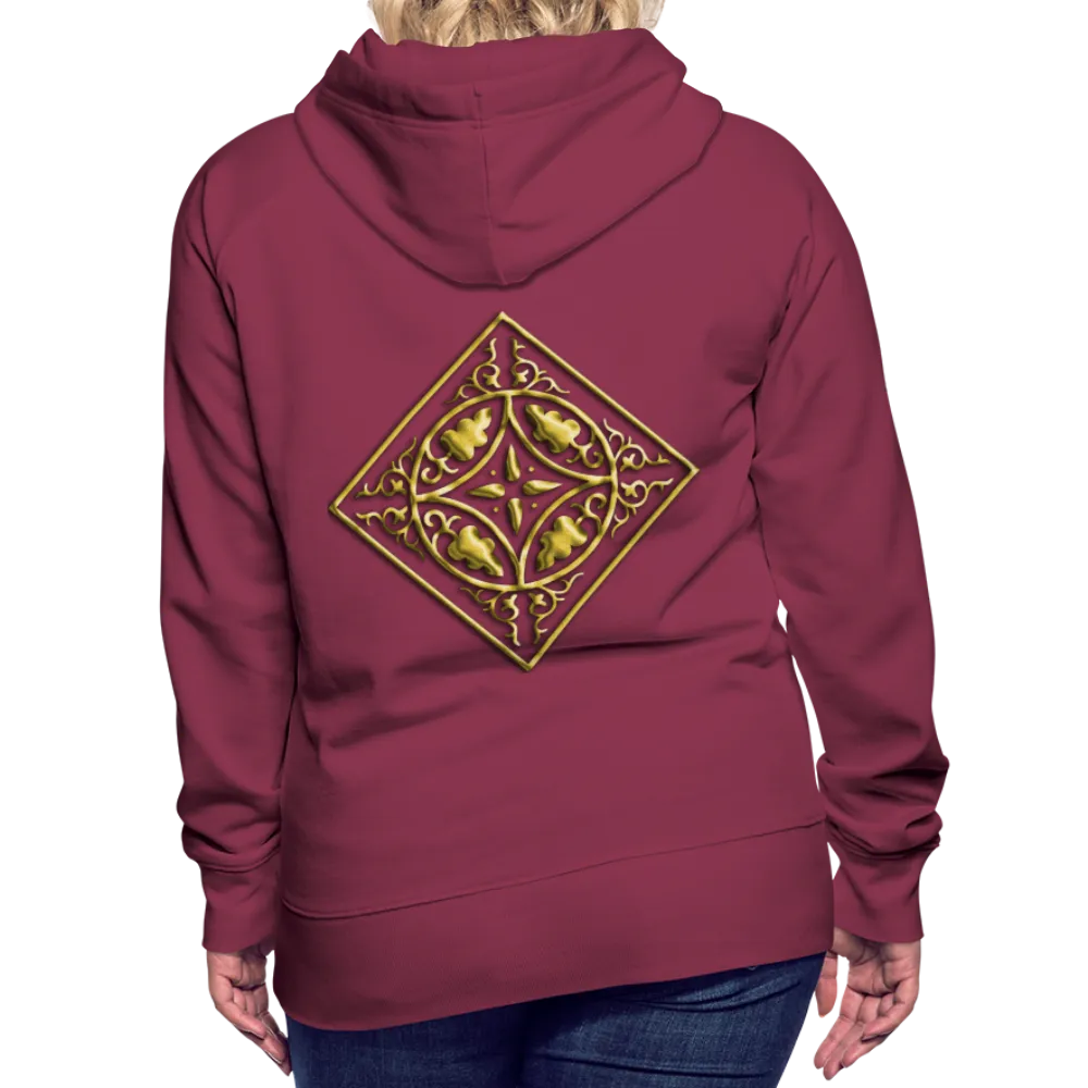 Gold Diamond 2 Women’s Premium Hoodie