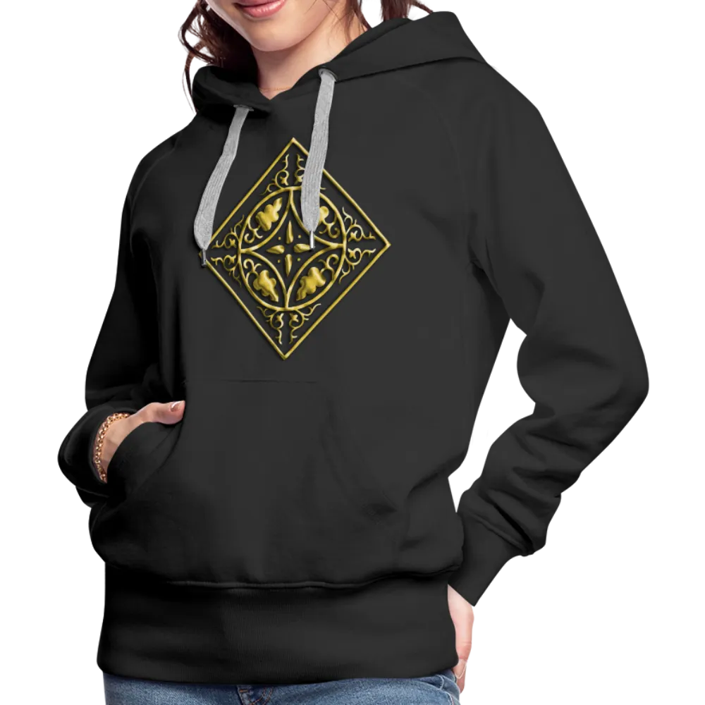 Gold Diamond 2 Women’s Premium Hoodie