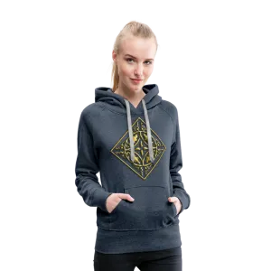 Gold Diamond 2 Women’s Premium Hoodie