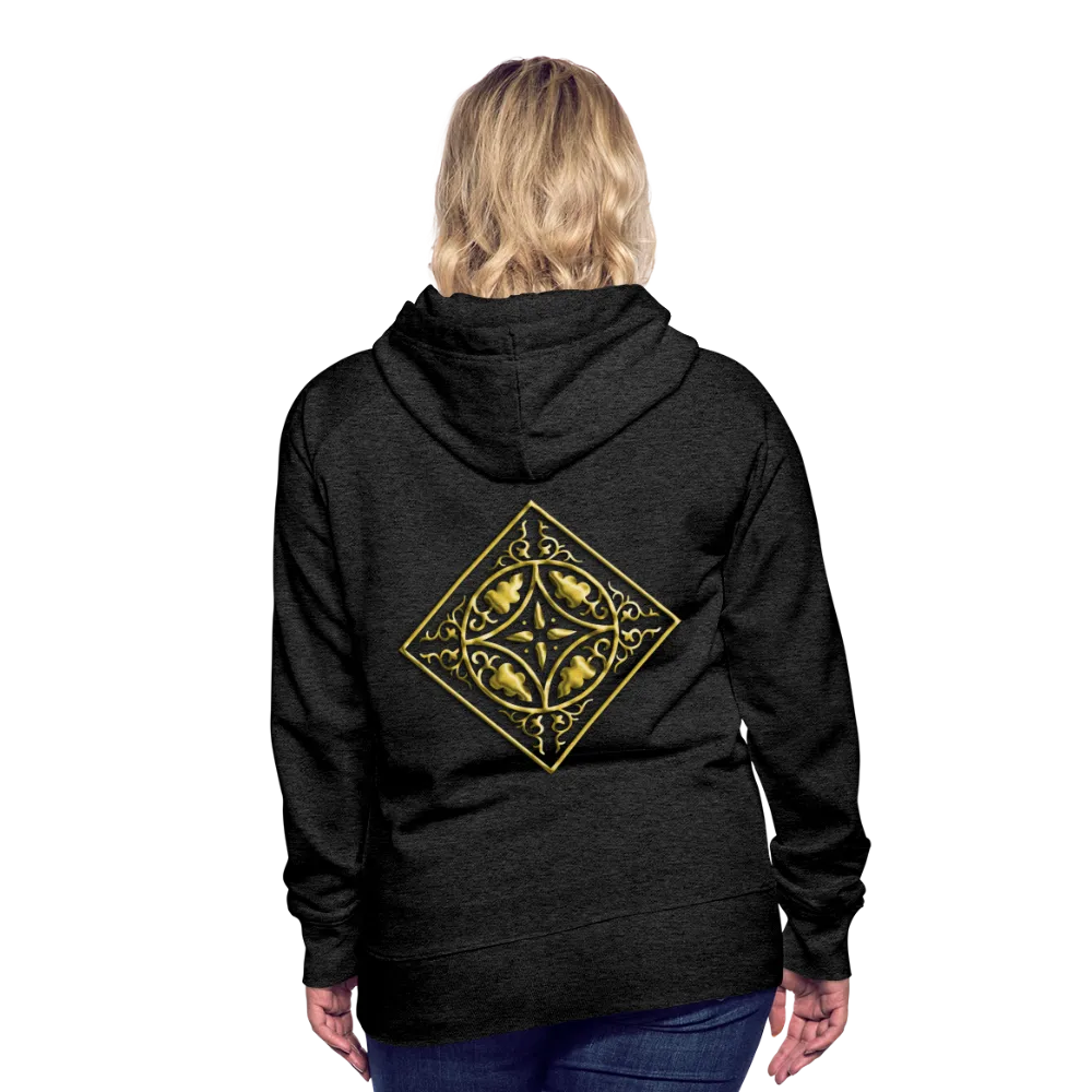 Gold Diamond 2 Women’s Premium Hoodie