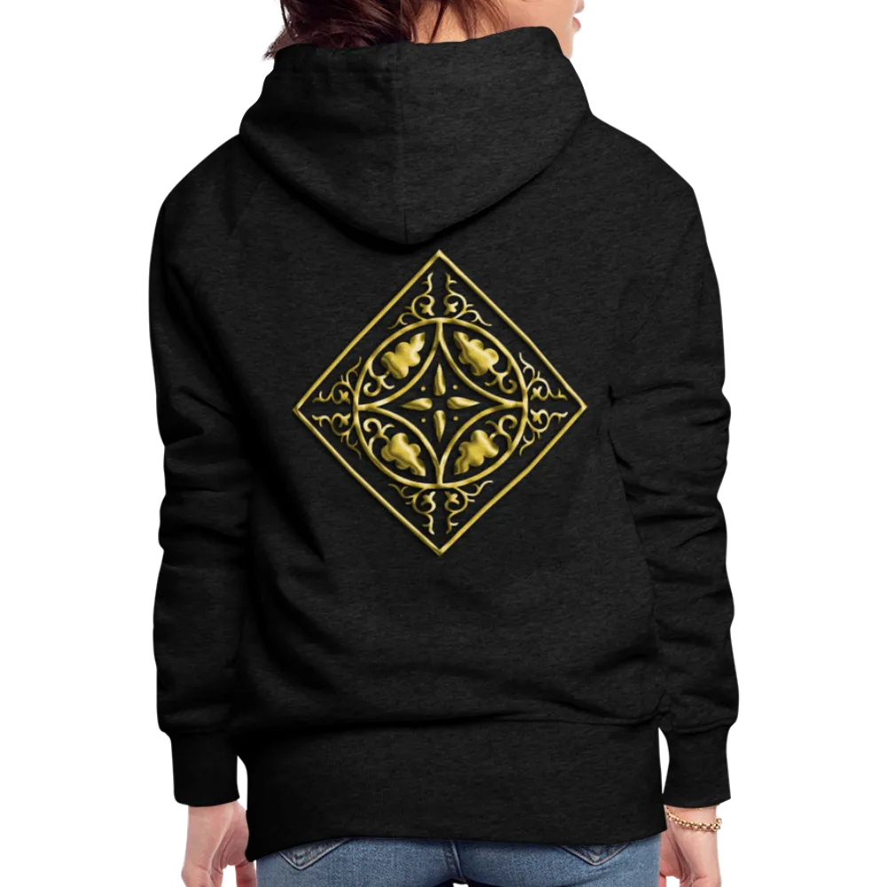 Gold Diamond 2 Women’s Premium Hoodie