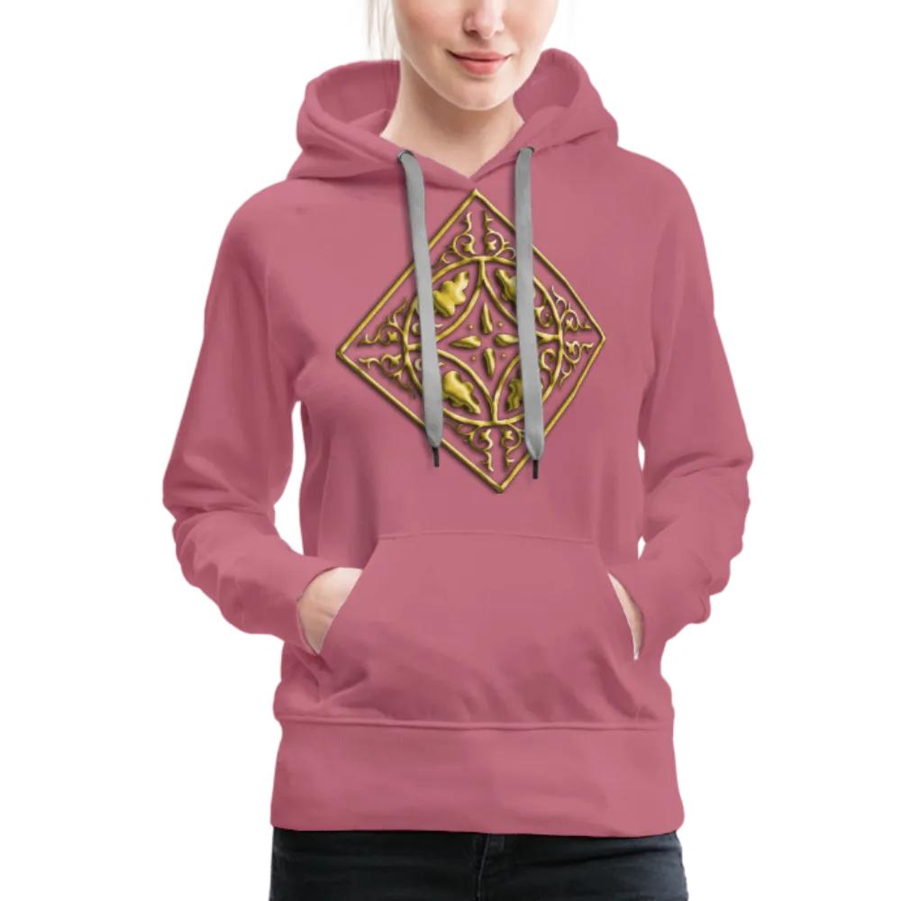 Gold Diamond 2 Women’s Premium Hoodie