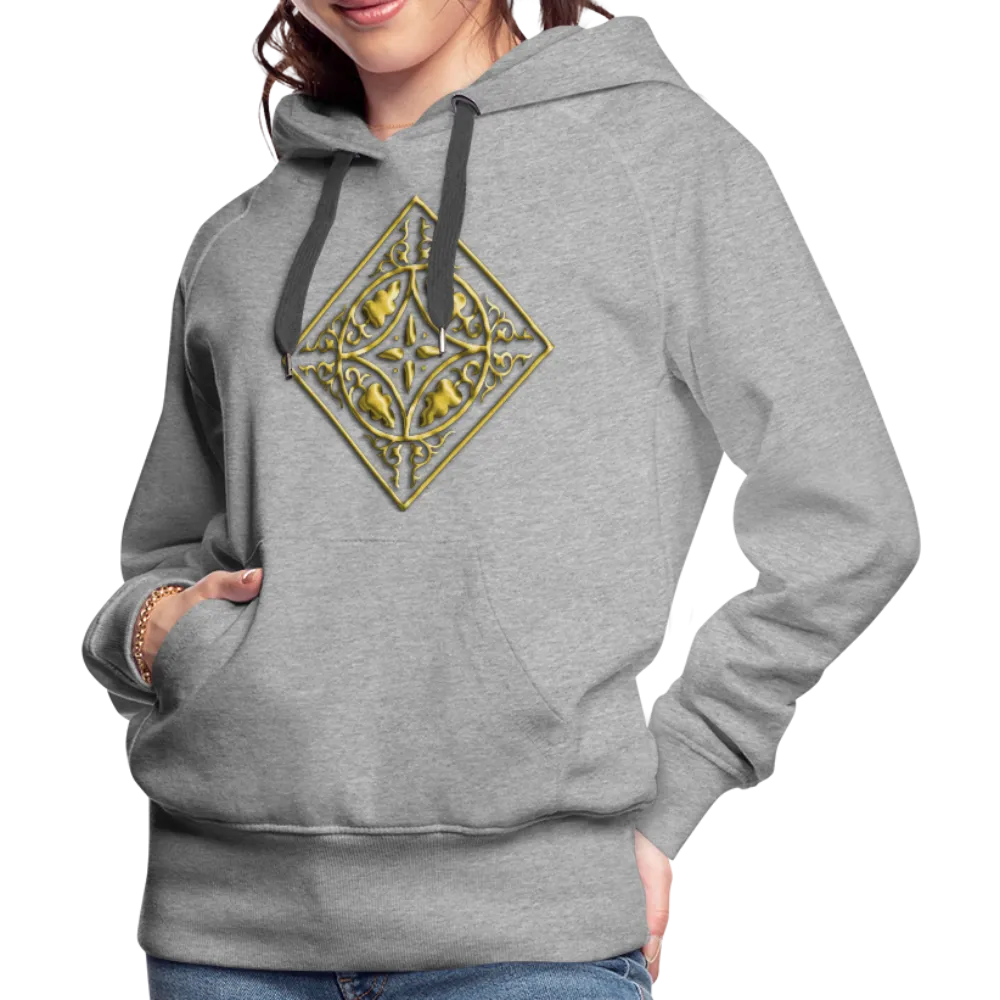 Gold Diamond 2 Women’s Premium Hoodie