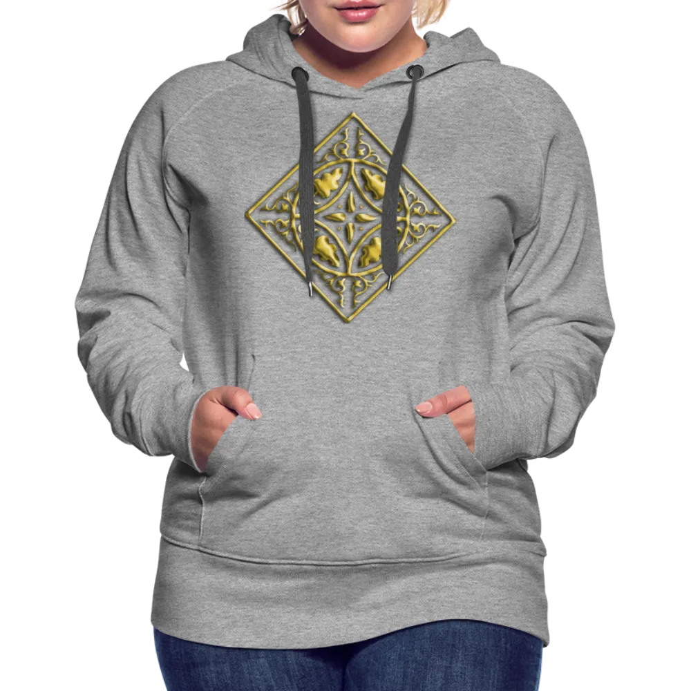 Gold Diamond 2 Women’s Premium Hoodie