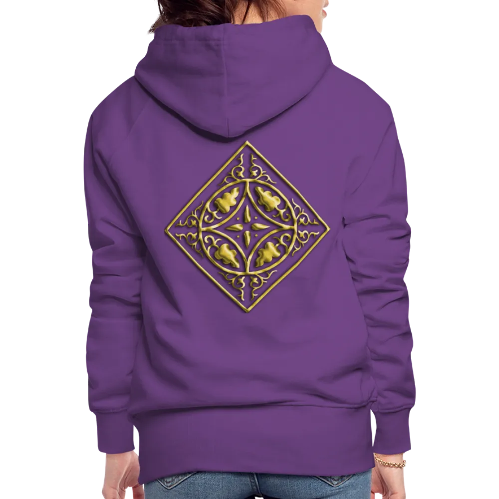 Gold Diamond 2 Women’s Premium Hoodie