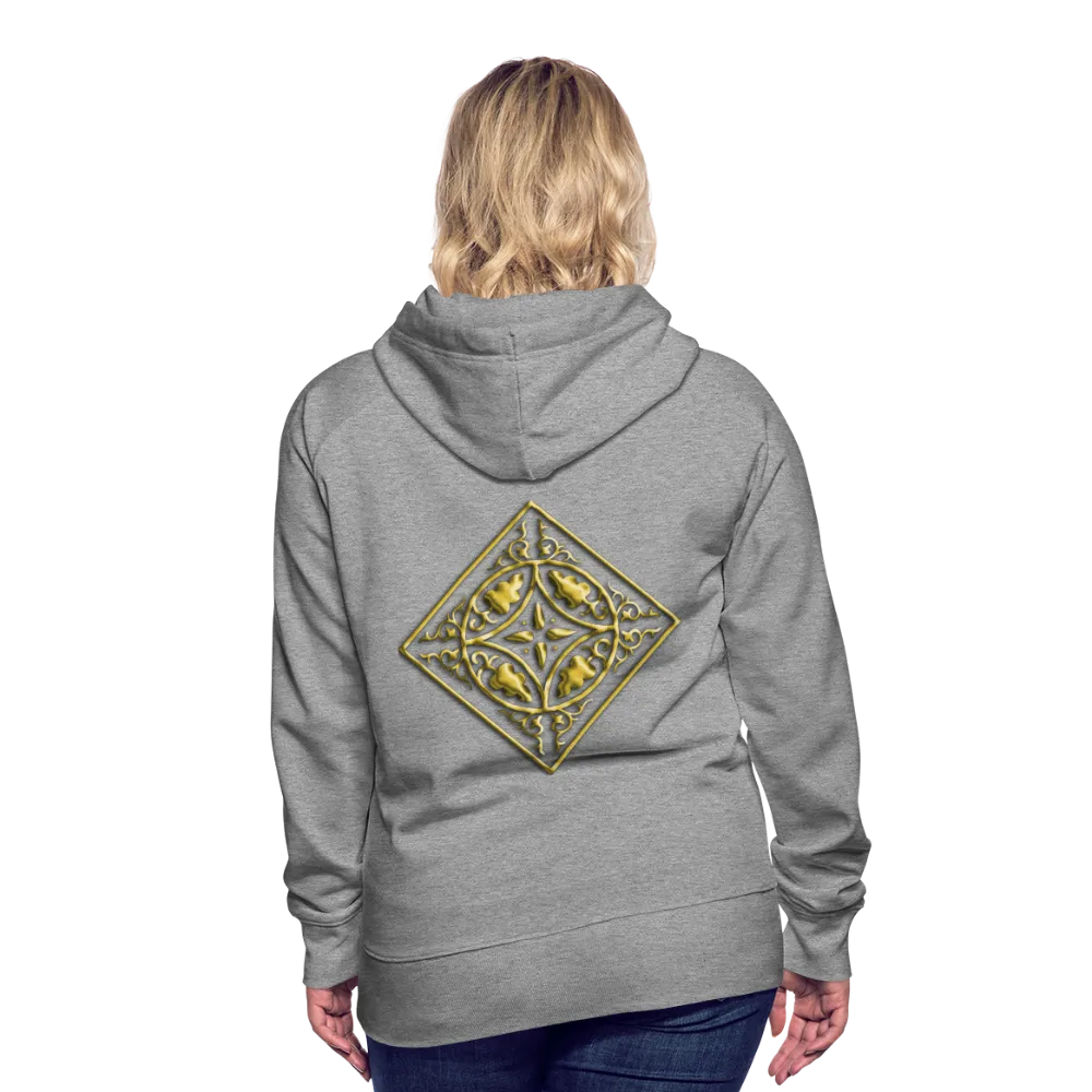 Gold Diamond 2 Women’s Premium Hoodie