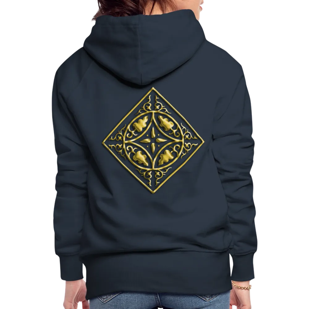 Gold Diamond 2 Women’s Premium Hoodie