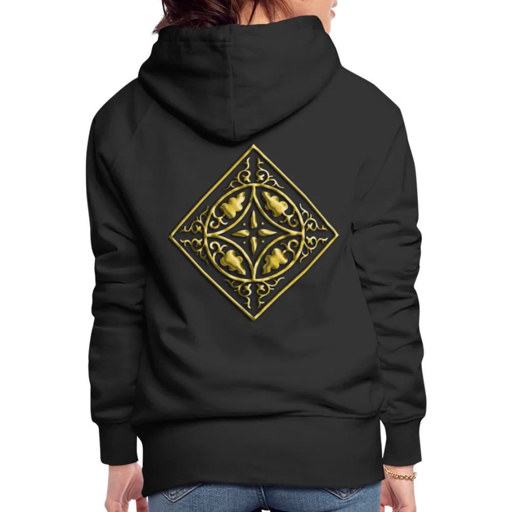 Gold Diamond 2 Women’s Premium Hoodie