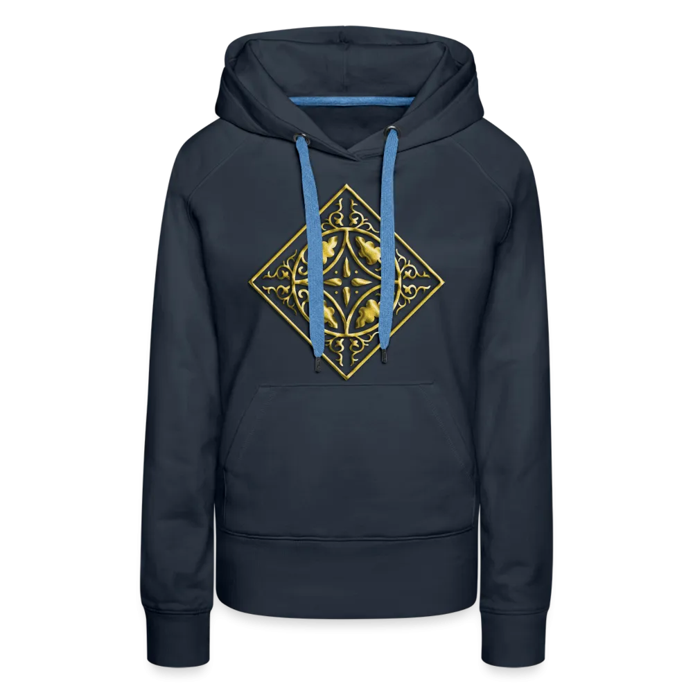 Gold Diamond 2 Women’s Premium Hoodie