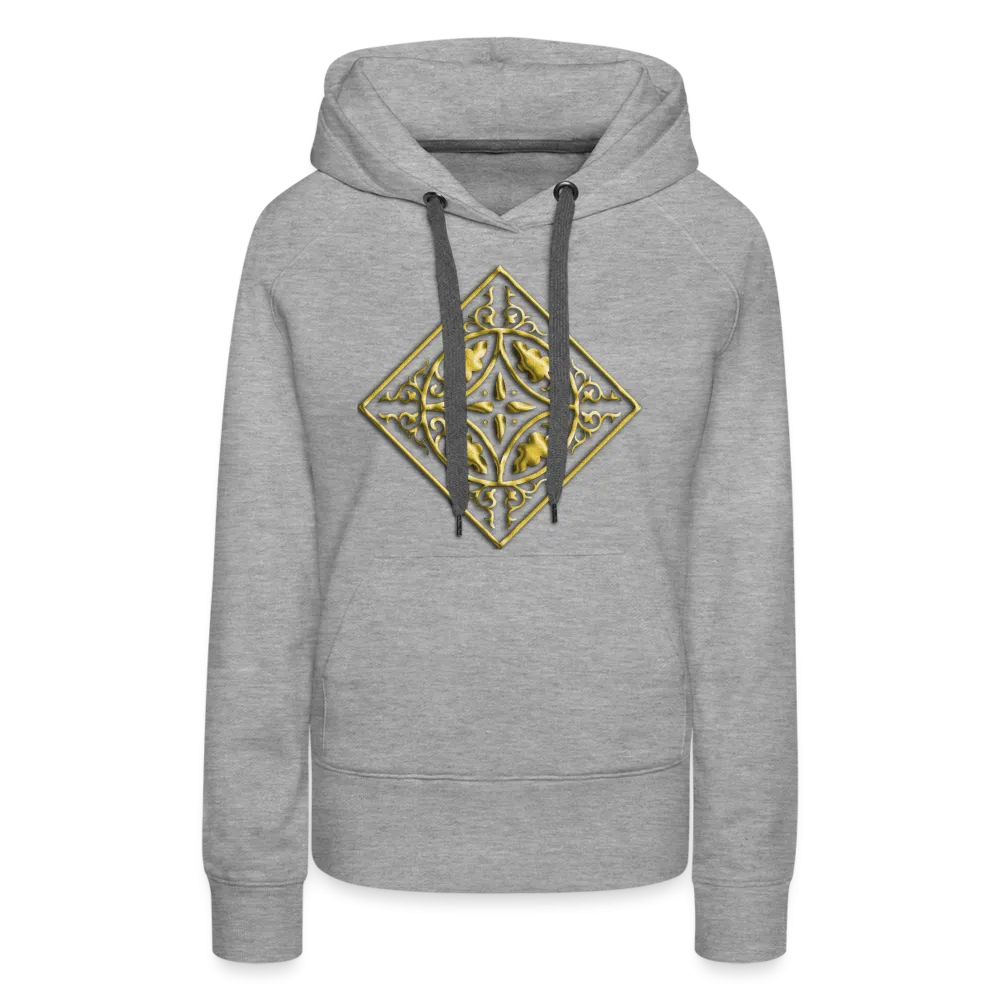 Gold Diamond 2 Women’s Premium Hoodie