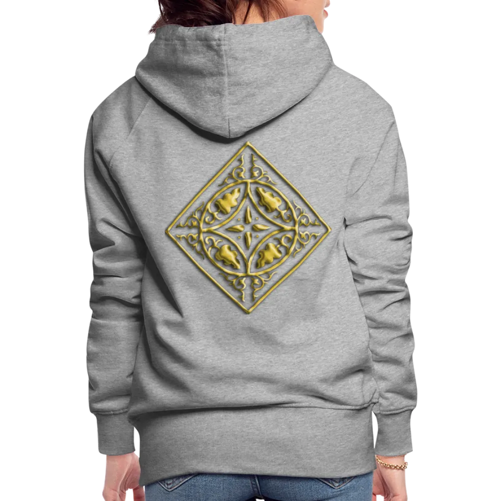 Gold Diamond 2 Women’s Premium Hoodie