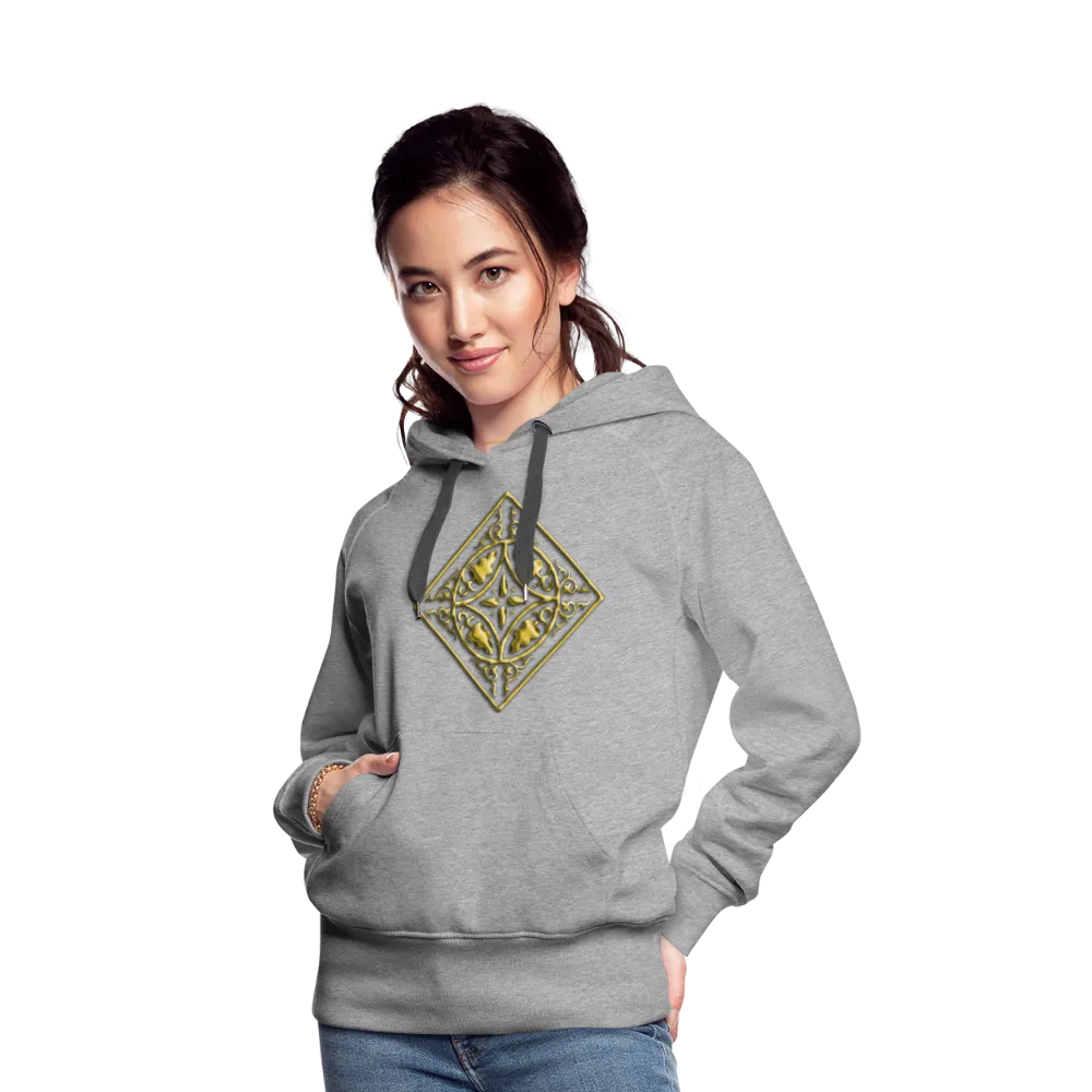 Gold Diamond 2 Women’s Premium Hoodie